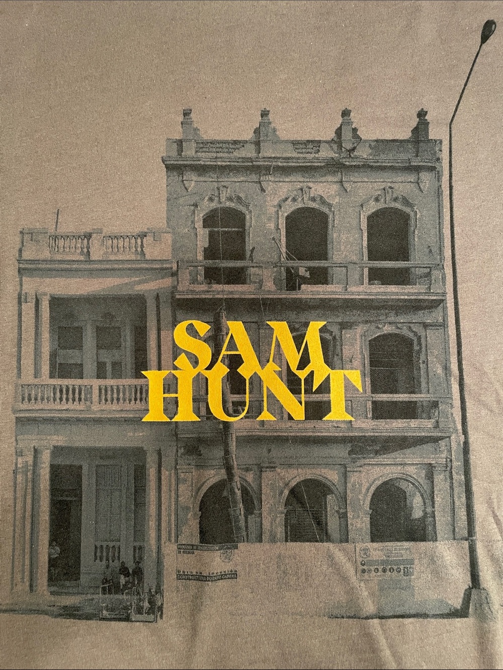 Sam Hunt Graphic Concert Merch 2018